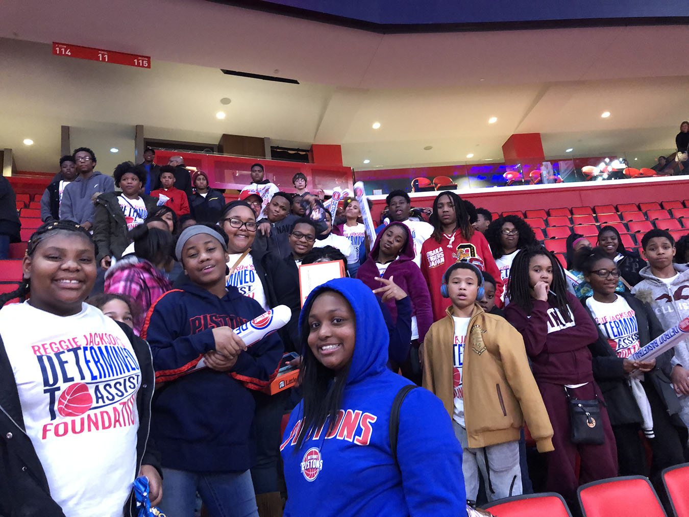 The New Standard Academy Charter School | Scholars Pistons Outing